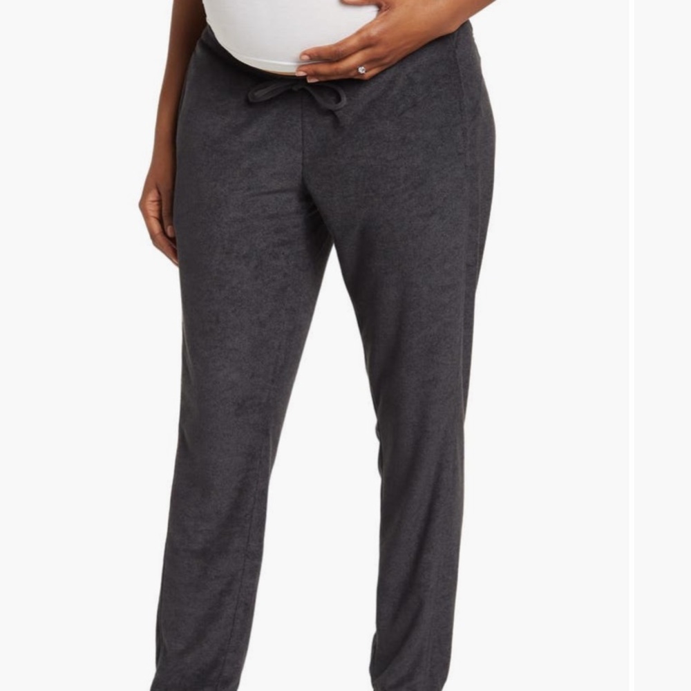 Z by Zella Gray Maternity Terry Sweatpants | Excellent Condition